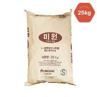 대상 미원S 25kg 박스포장