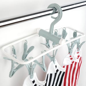 파스텔 양말 속옷용 빨래건조집게 건조대