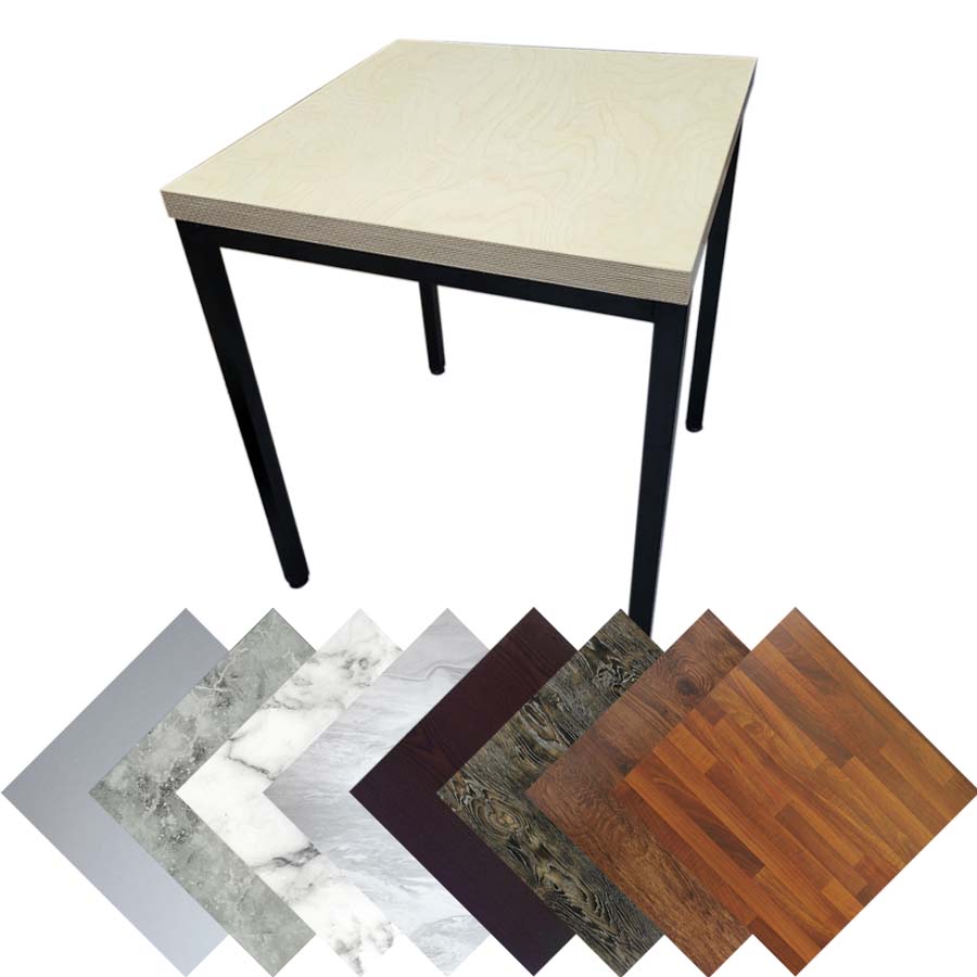 국산 주문제작 LPM 카페테이블 자작 60x60용접다리 내구성 좋은 인테리어 업소용 식탁