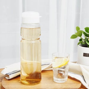 일본 도요사사키 유리물병 냉장고 물통