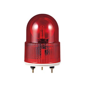 S100R-BZ AC220V 적색 큐라이트 경광등 전구 회전 경고등 부저형