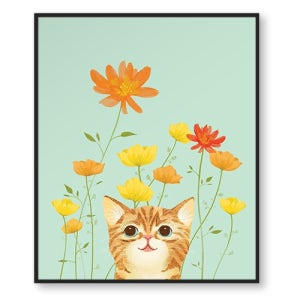 [캔버스아트] 친구야 고마워, 클로에