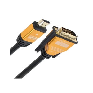 DVI-D to HDMI 케이블 골드메탈