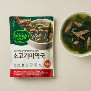 비비고 국물요리 소고기 미역국, 500g, 6개