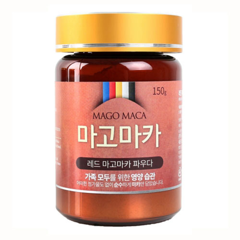 <b>마고마카 여성용</b> 레드 마고 마카 (150g x 1개) 페루마카 파우다 자연에서온미네랄