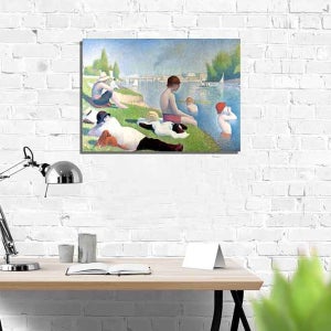 쇠라 작품 명화 캔버스 인테리어