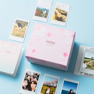 [후지정품]인스탁스 미니 필름 4팩(40매) 벚꽃에디션/미니11 12 40 90 리플레이 에보