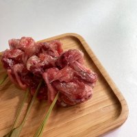 닭날개꼬치(500g/10개) 펜션캠핑꼬치 바베큐꼬치 꼬치구이