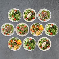 [슬림쿡]샐러드 배달 도시락 골라담기 /닭가슴살 / 210g대용량