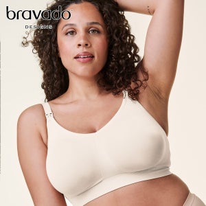 브라바도 바디실크 임산부 빅사이즈 노와이어 수유브라