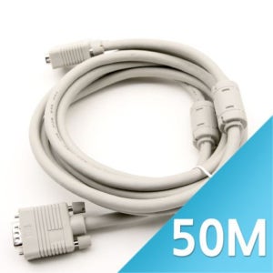 고품질 RGB 모니터케이블 50M 분배기 셀렉터 영상 선