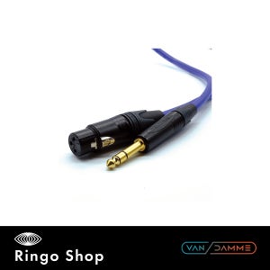 VAN DAMME XKE X NEUTRIK GOLD : TRS - XLRF