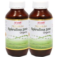 뉴질랜드 스피루리나 하이웰 500mg 500정 2통 Hiwell Spirulina