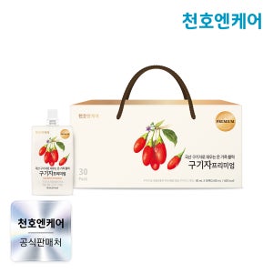 천호엔케어 100% 국산 구기자차 구기자 프리미엄 80ml X 30개입