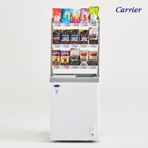 캐리어 업소용 소형 냉동고 아이스크림 마트 편의점 무인 미니 냉동 CSDH-D101WA