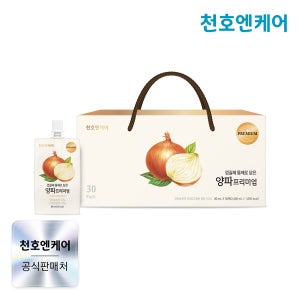 천호엔케어 100% 국산 양파즙 붉은껍질까지 통째 담은 양파 프리미엄 80ml x 30개입
