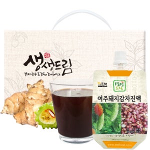 여주 돼지감자 진액 엑기스 즙 100mL 30포
