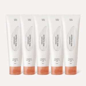튼튼맘스 무불소 순한 비건 임산부치약 (자몽향) 120g 5개