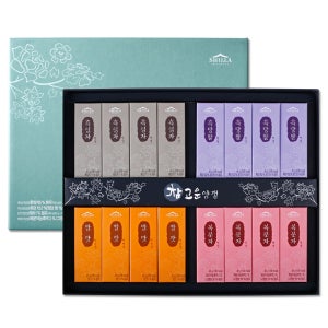 신라명과 참고운양갱 16개입 4가지맛 선물용쇼핑백