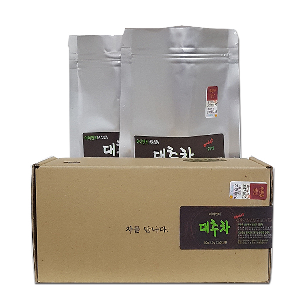 <b>아이앤티</b> 주문후 생산 몸이 따뜻해지는 대추차 50티백(1.2g)