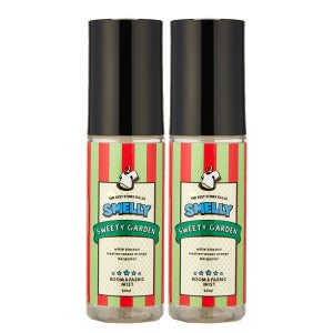 스멜리 룸앤패브릭 실내 섬유 향수 탈취제 스위티가든 60ml+60ml