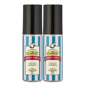 스멜리 룸앤패브릭 실내 섬유 향수 탈취제 뱀부포레스트 60ml+60ml