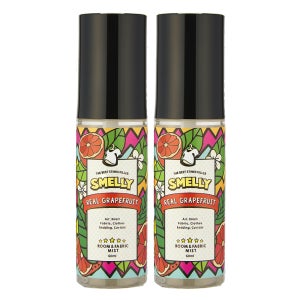 스멜리 룸앤패브릭 실내 섬유 향수 탈취제 리얼그레이프프룻 60ml+60ml