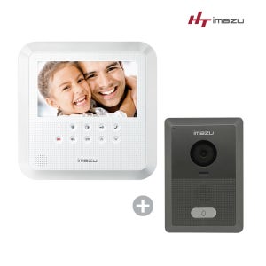 현대통신 비디오폰 HAS-R2071 현관카메라포함 7인치 아파트 다세대주택