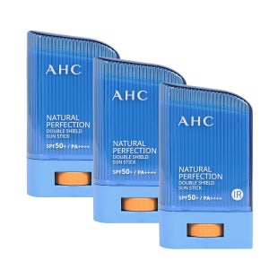 AHC 내추럴 퍼펙션 더블 쉴드 선스틱 22g x3개