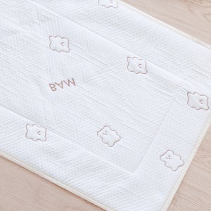 바미블랑 아기 여름 쿨 패드 매트 신생아 태열 방지 듀라론냉감 아티스트멍 냉감패드 S