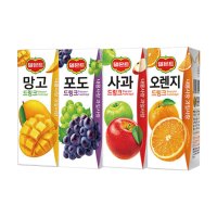 과즙음료 190mlX24팩 델몬트드링크 과수원