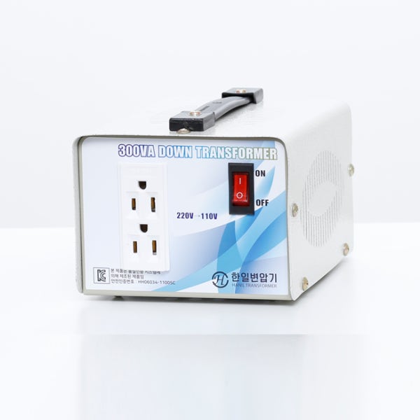 한일트랜스 변압기 300va 220v-110v다운트랜스 가정용 도란스