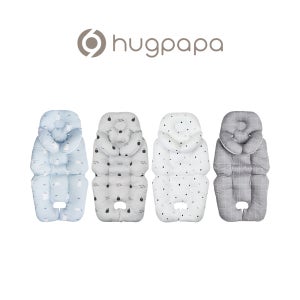 허그파파 바나나 목쿠션 유모차 라이너 - 아기 머리 흔들림 방지