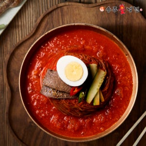 [송주불냉면] 5인분 세트 매운맛/새콤달콤한맛 평양냉면
