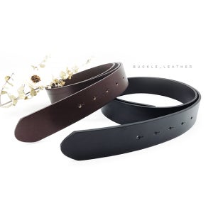 [버클레더] BL6-005 38mm 이태리 소가죽 통가죽 가죽띠 허리띠 벨트띠
