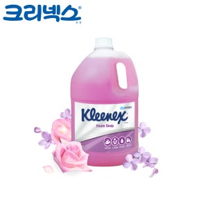 유한킴벌리 크리넥스 폼 솝 4L 포밍 거품비누 물비누 손세정제 핸드워시 56607-01