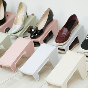 파스텔 신발정리 슈즈랙