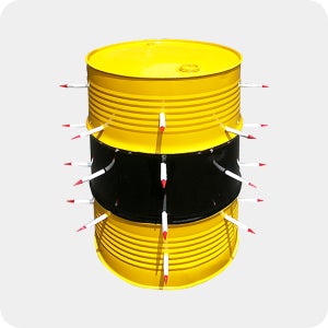 스틸 드럼통 바리게이트 NO20-2 / 590(Ø) x 890