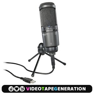 AUDIO TECHNICA AT2020 USB+ 오디오 테크니카 AT 2020 USB 마이크 원격 수업 온라인 강의