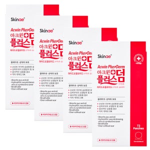스킨애 아크윈 플러스덤 여드름패치 4통 288패치