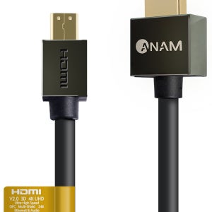 아남 슬림 HDMI to micro HDMI 2.0 3.0M 마이크로미니 ACH-AMC30S3