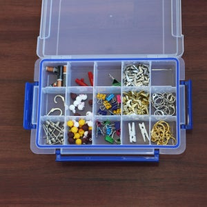 15칸 DIY 다용도 수납케이스 고급형 비즈공예 악세사리소품정리함