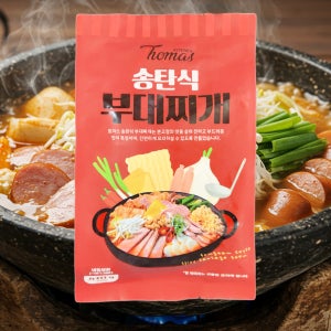 송탄식 부대찌개 410g 토마스 캠핑용 밀키트