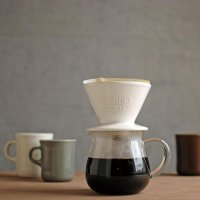 킨토 SCS 커피서버 (둥근손잡이, 600 ml) - KINTO slow coffee