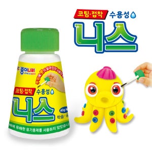 [종이나라] 수용성 니스 40g (붓이 달려있어요)