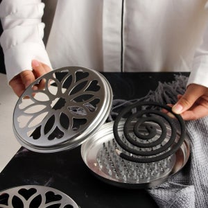 리싸이클 안전 모기향 받침대 연소기 1+1