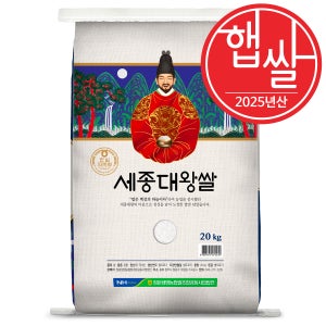 청원생명농협 25년 햅쌀 세종대왕쌀 당일도정, 상등급, 박스포장 20kg, 1개