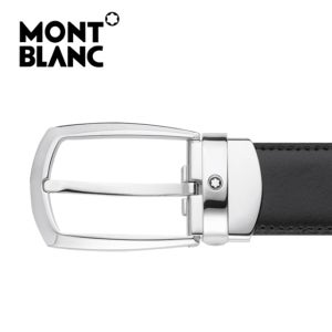 몽블랑 벨트 직사각 홀슈스 팔라듐 핀버클 112960