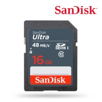 스마트폰 외장 Sandisk SD 메모리 카드 16G