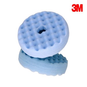 3M 퍼펙트잇 6인치 양면 스폰지 울트라파인 폴리싱 원터치 패드 PN33286
